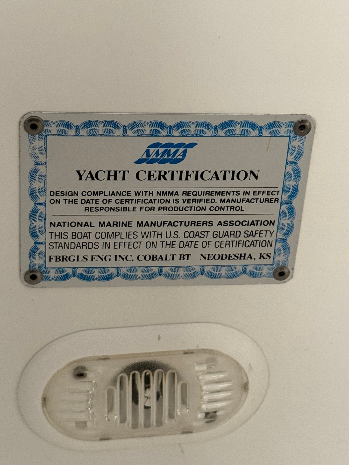 2001 COBALT 262BR 26’ W/TRAILER